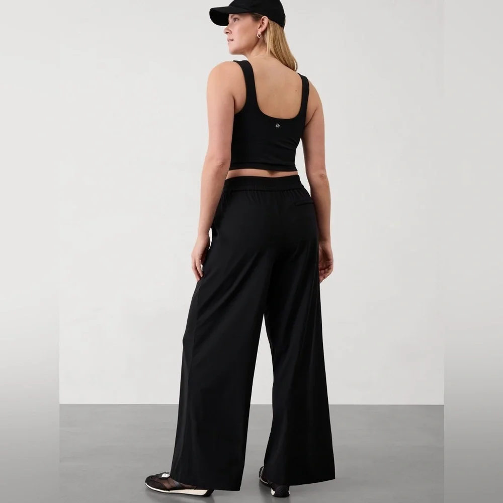NWT Athleta Pinnacle Black Trouser Size 20. - Picture 2 of 11